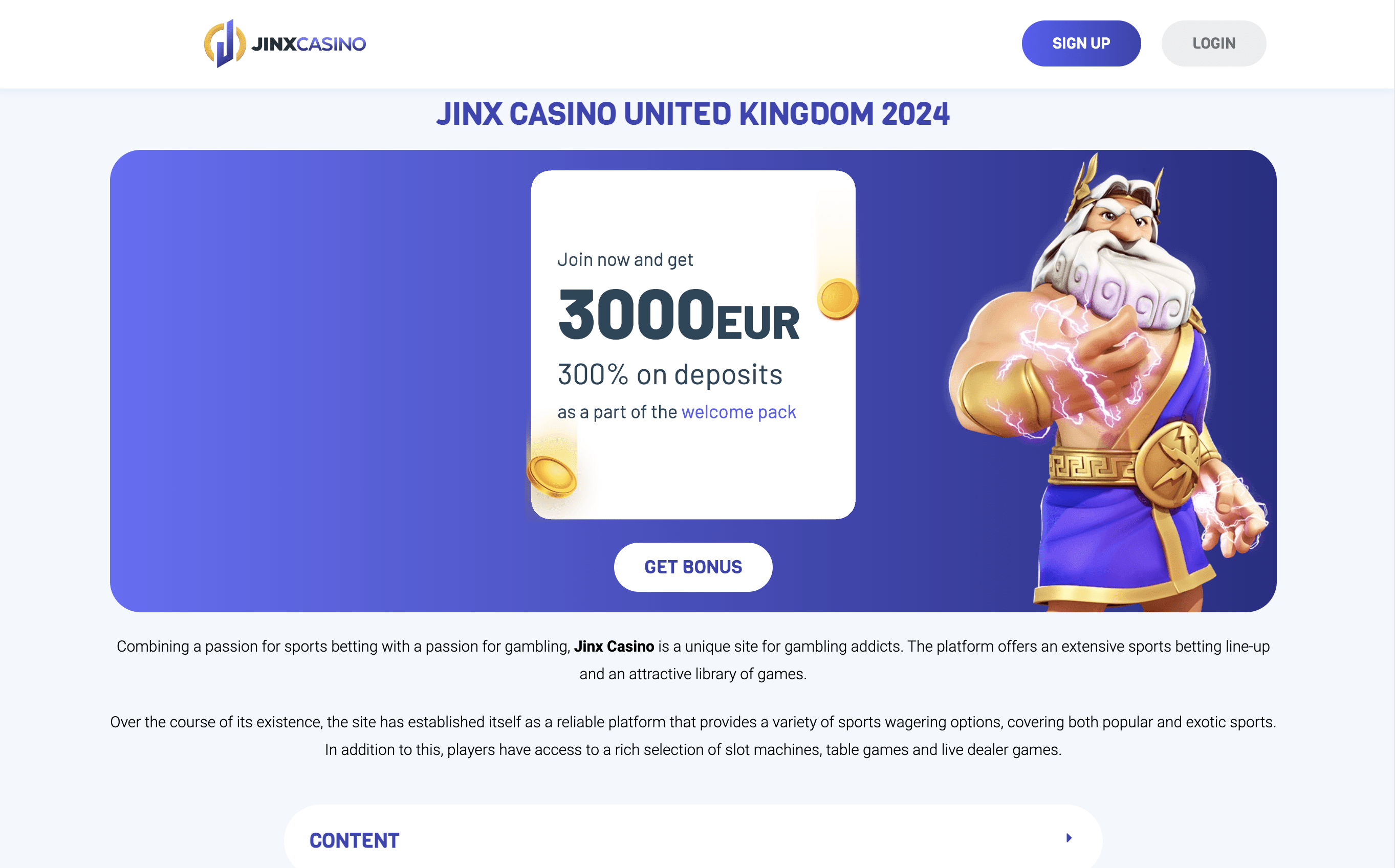 Jinx Casino Sister Sites