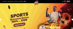 image of spicy jackpot casino website